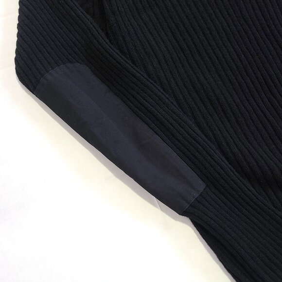 LL Bean Commando Sweater Henley 100% Merino Wool Mens XL Reg Army Hunting - Picture 5 of 10